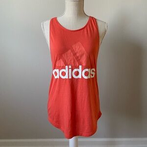 Adidas Sleeveless Racerback Tank Orange